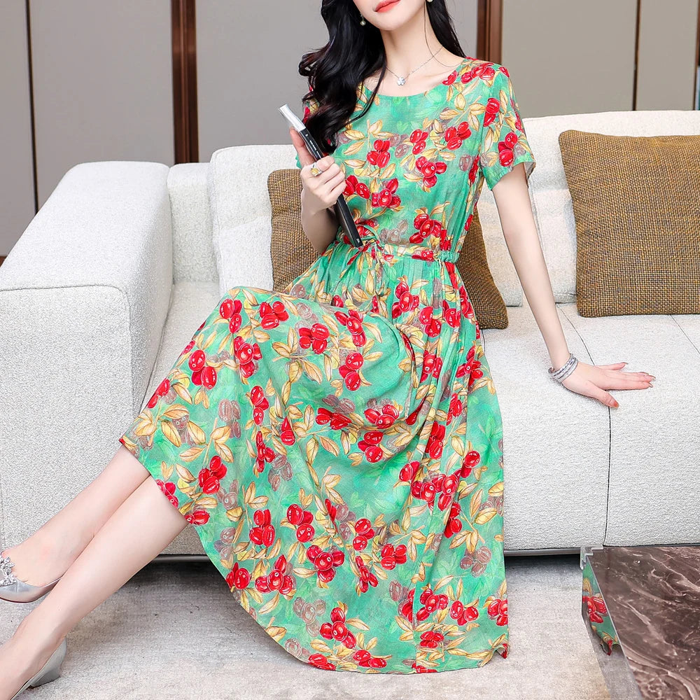 Multi-Color Floral Dresses