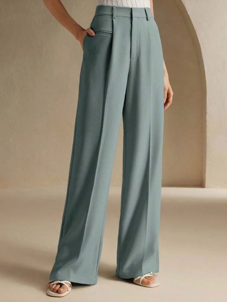 Classic Wide-Leg Pants