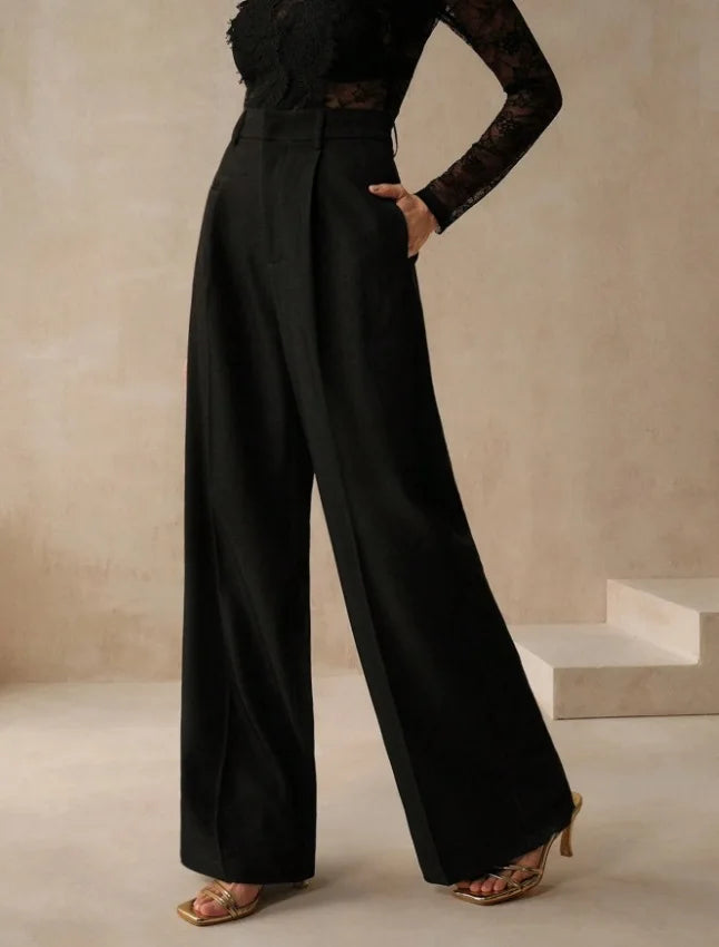 Classic Wide-Leg Pants
