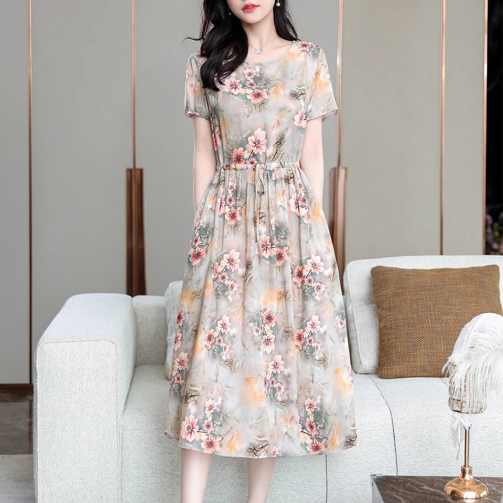 Multi-Color Floral Dresses