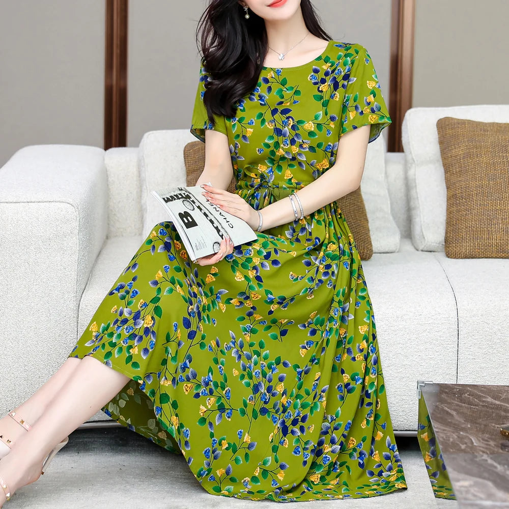 Multi-Color Floral Dresses