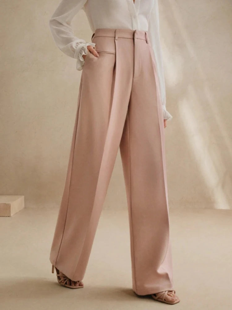 Classic Wide-Leg Pants