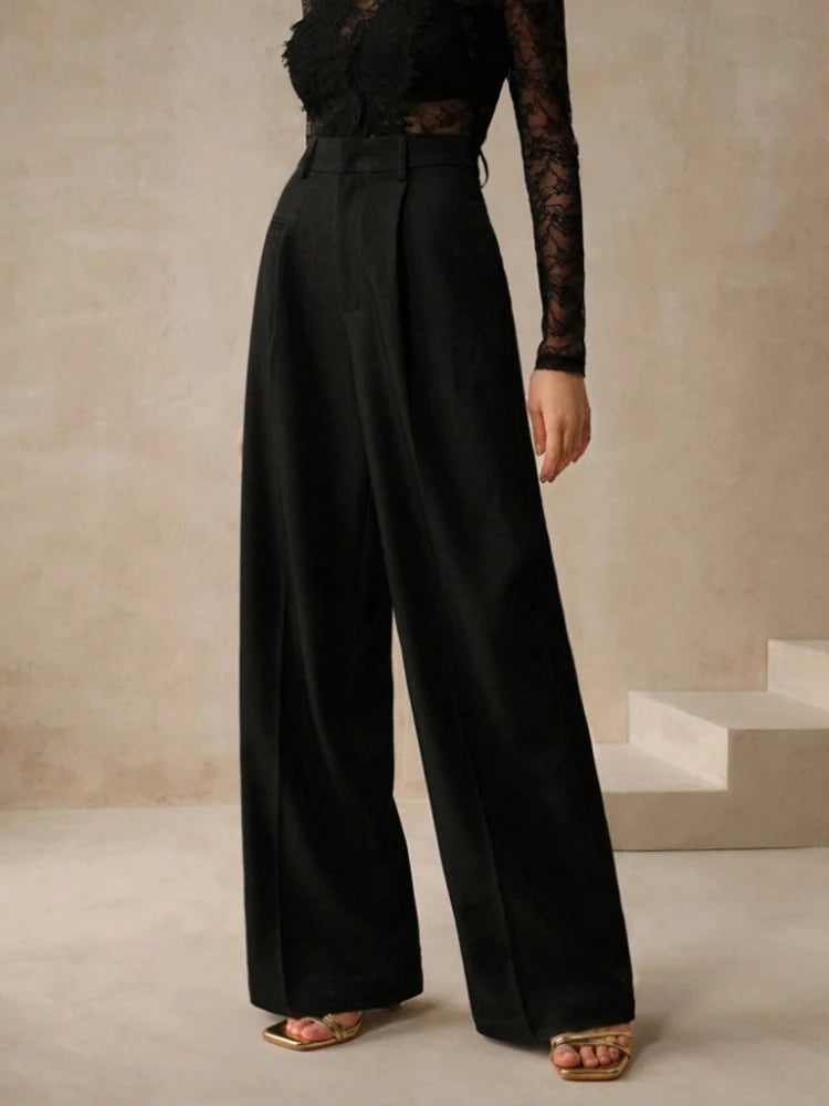 Classic Wide-Leg Pants