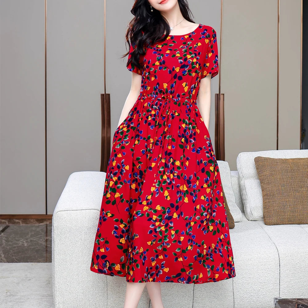 Multi-Color Floral Dresses
