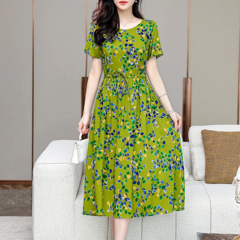 Multi-Color Floral Dresses