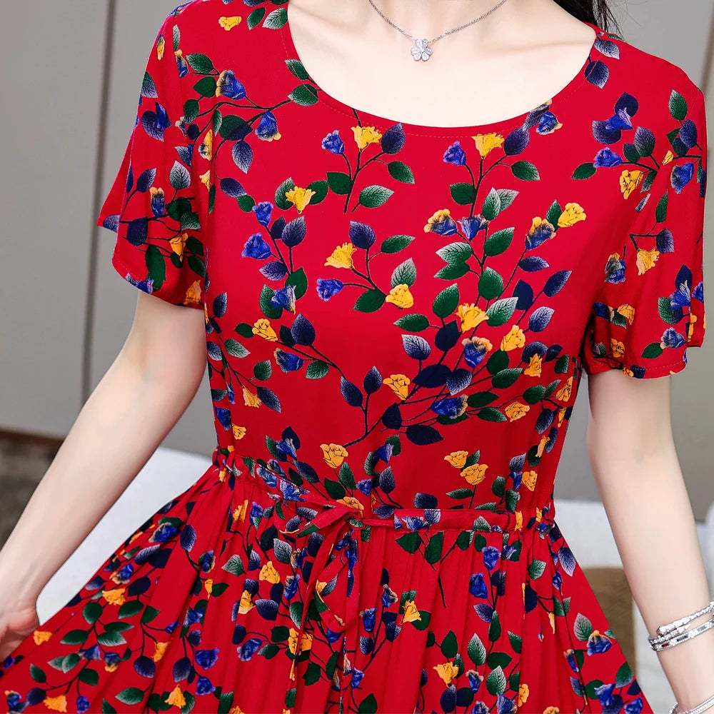 Multi-Color Floral Dresses