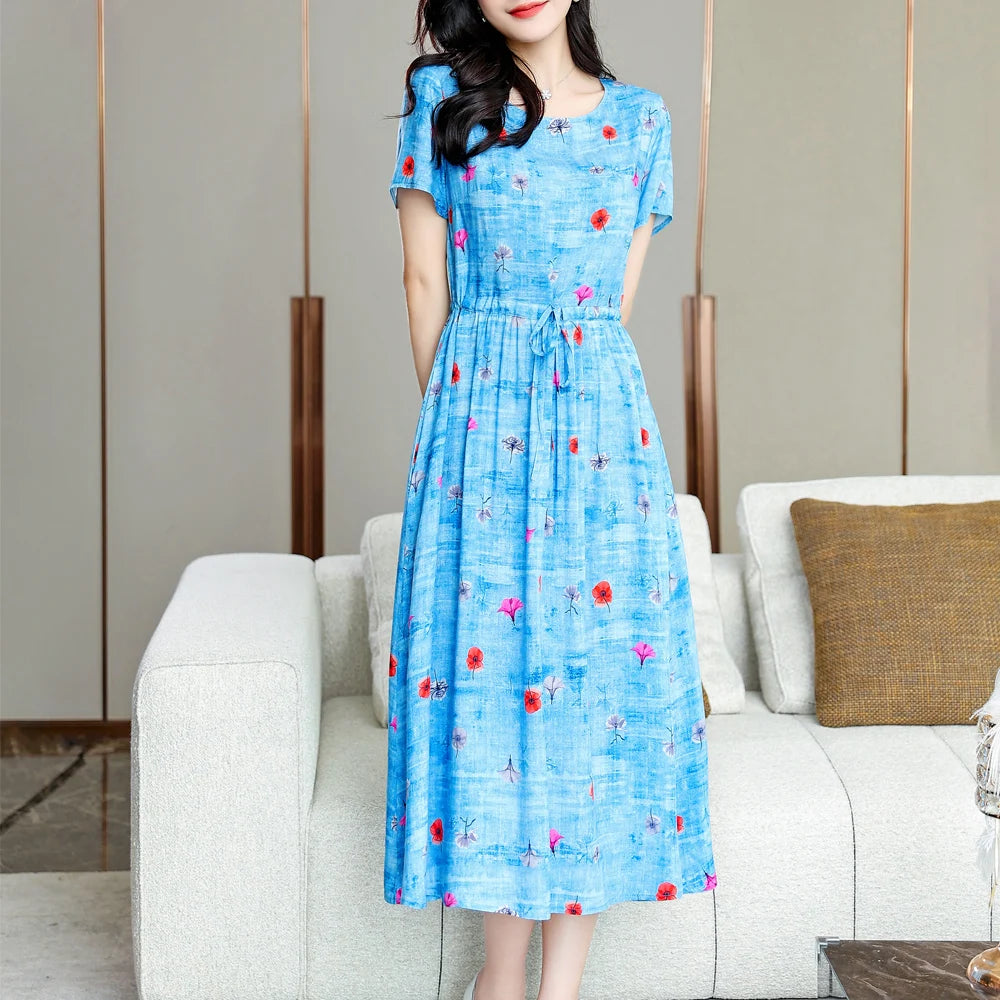Multi-Color Floral Dresses