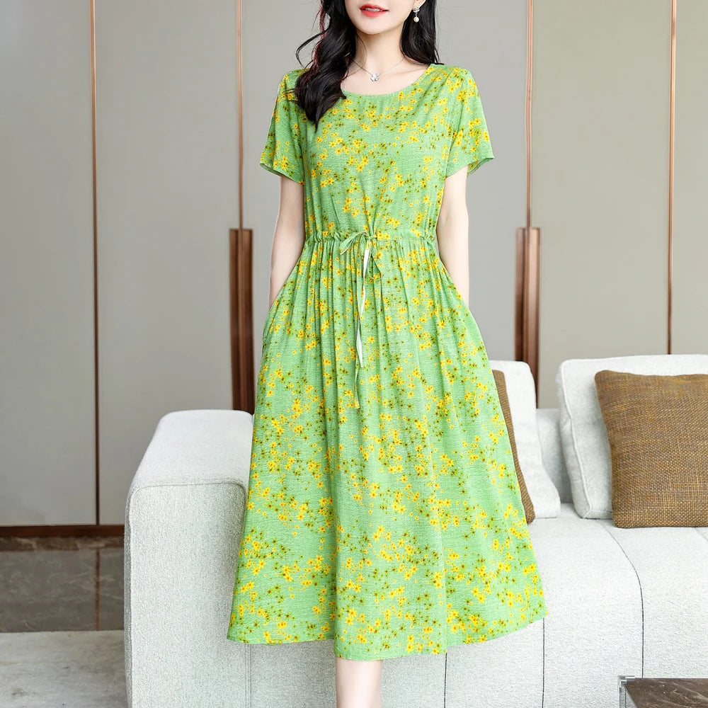 Multi-Color Floral Dresses