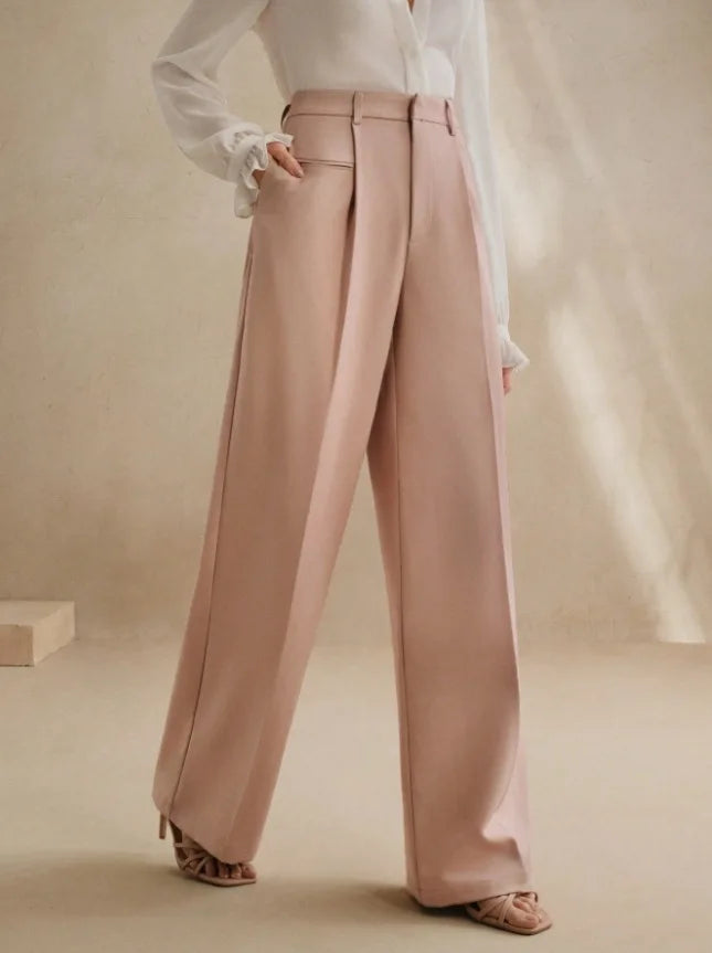 Classic Wide-Leg Pants