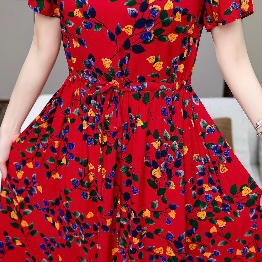 Multi-Color Floral Dresses
