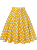 Polka Dot Midi Skirts