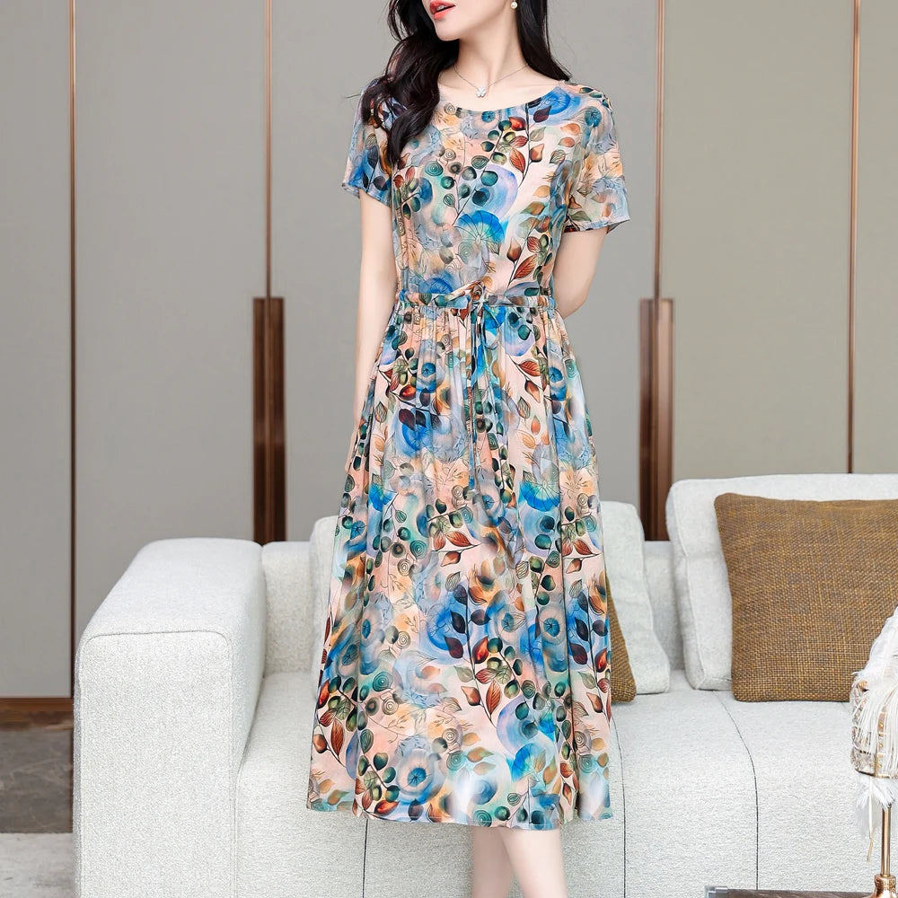 Multi-Color Floral Dresses