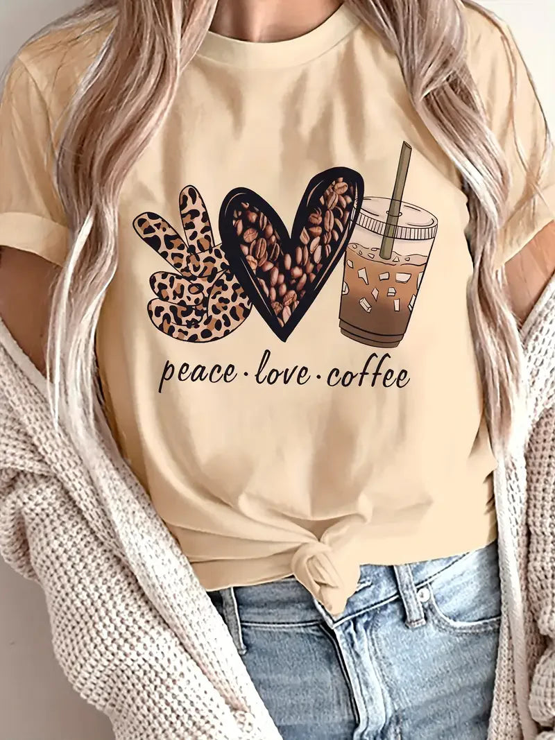 Cozy Coffee Graphic T-Shirts